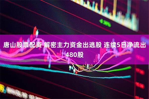 唐山股票配资 解密主力资金出逃股 连续5日净流出480股